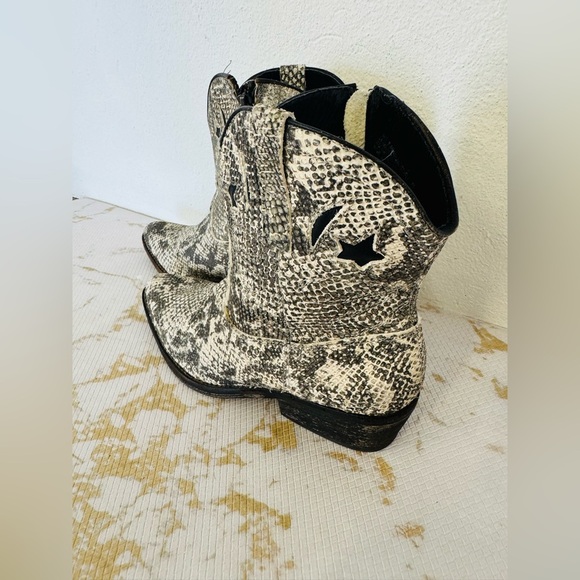🔥🔥FINAL CLEARENCE🔥🔥 ZiGi ny Snake Western Ankle Boots - Picture 2 of 11